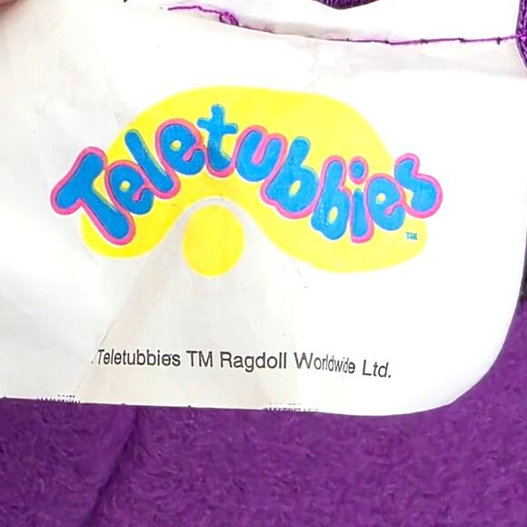 Spirit Teletubbies Tinky Winky Purple Cosplay Halloween Costume Adult OSFM 2pc - Picture 3 of 10